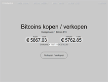Tablet Screenshot of holland.nl